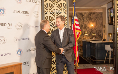 Le Meridien Tampa hosts 6 military couples for a RnR Couples Retreat.